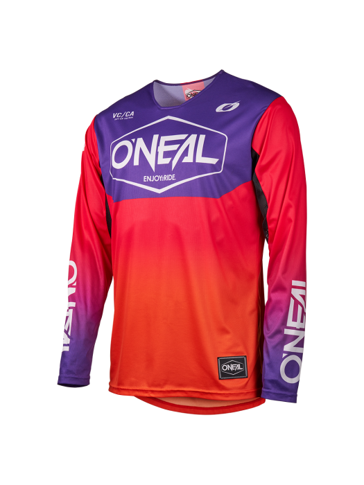 Мотокрос блуза O'NEAL MAYHEM HEXX ORANGE/PURPLE V.26