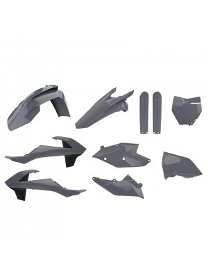 Пластмасов MX Replica кит POLISPORT за KTM SX/ SX-F/ XC-F Nardo Grey