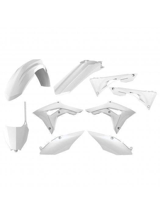 Пластмасов MX кит POLISPORT за HONDA CRF150R - 2007-2021 WHITE