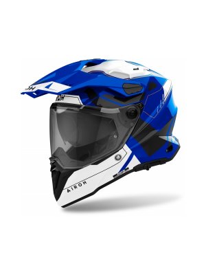 Каска Commander 2 Reveal Blue Gloss