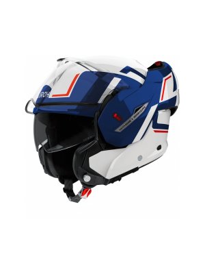 Каска Mathisse II Genius Blue/Red Gloss