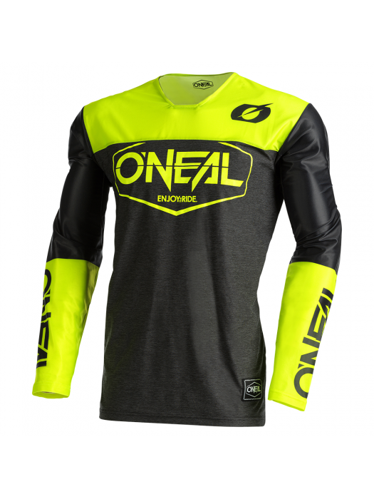 Мотокрос блуза O'NEAL MAYHEM HEXX V.22 BLACK/YELLOW