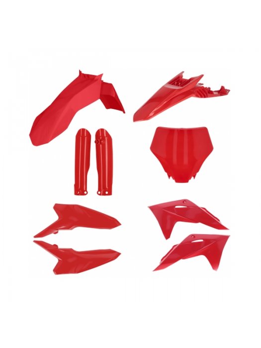 Пълен кит пластмаси подходящ за Gas Gas MC65 24-26 червен