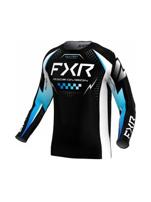 Тениска Clutch Pro MX26 Black Blue White