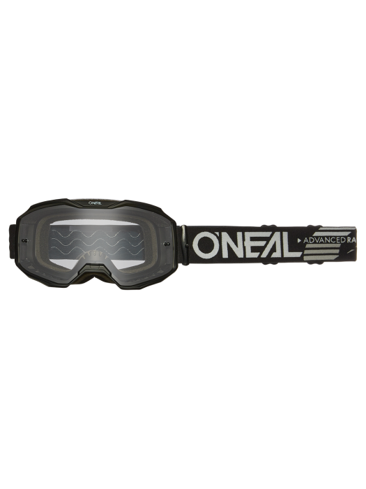 Мотокрос очила O'NEAL B-10 SOLID BLACK - CLEAR V.24