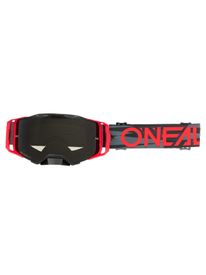 Мотокрос очила O'NEAL B-33 ICTUS BLACK/RED - GRAY