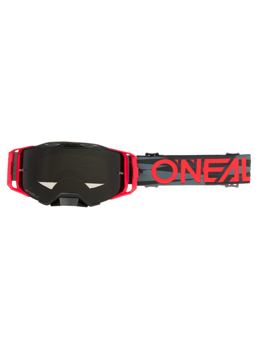 Мотокрос очила O'NEAL B-33 ICTUS BLACK/RED - GRAY