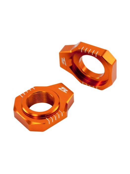 Обтегачи задна ос KTM 125-450SX/SX-F 12-22; Husqvarna TC/FC 16-22; Gas Gas MC/EXF 21-23 оранжев