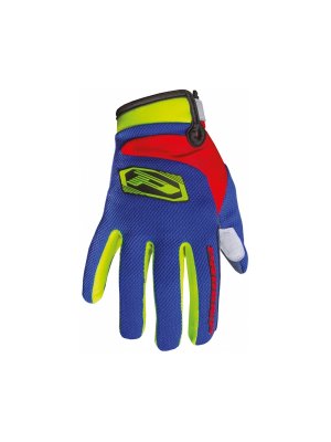 Ръкавици 4010 Yellow Fluo Electric Blue Red