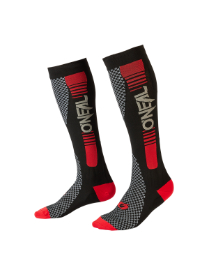 Термо чорапи O'NEAL MX PERFORMANCE STRIPE V.22 BLACK/RED