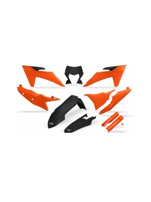 Комплект пластмаси KTM EXC/EXC-F 24-25 Оранжев