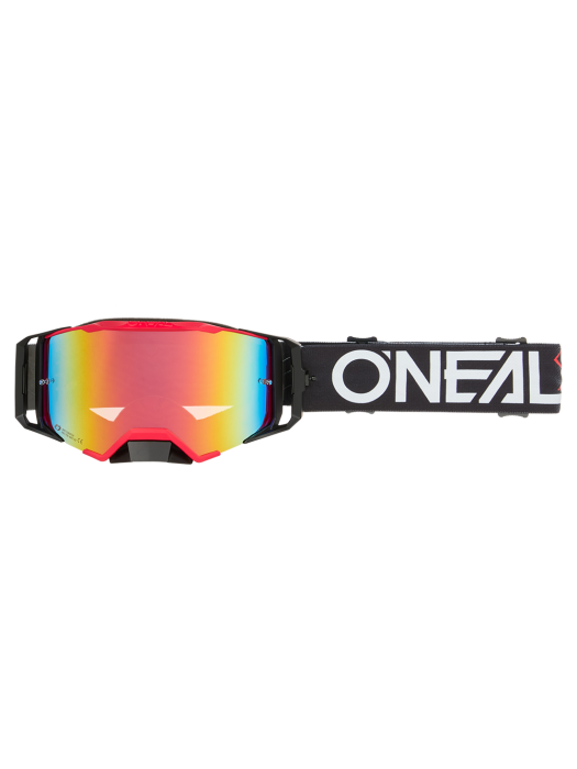 Мотокрос очила O'NEAL B-33 HEXA BLACK/RED - RADIUM RED V.26