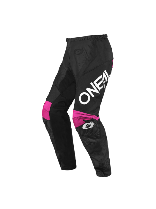 Дамски мотокрос брич O’NEAL ELEMENT SHOCKER BLACK/PINK V.25