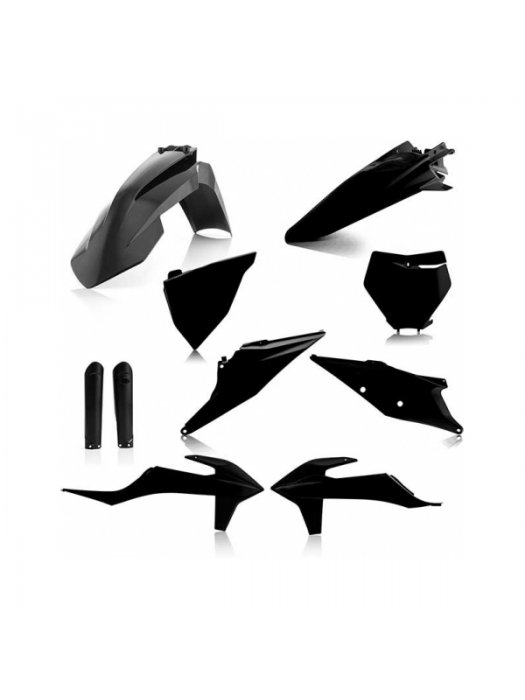 Пълен кит пластмаси KTM SX125/250 19-22, SX-F250/350/450 19-22 черен