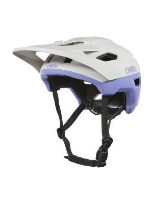 Вело каска O'NEAL TRAILFINDER EVO SOLID WHITE/PURPLE