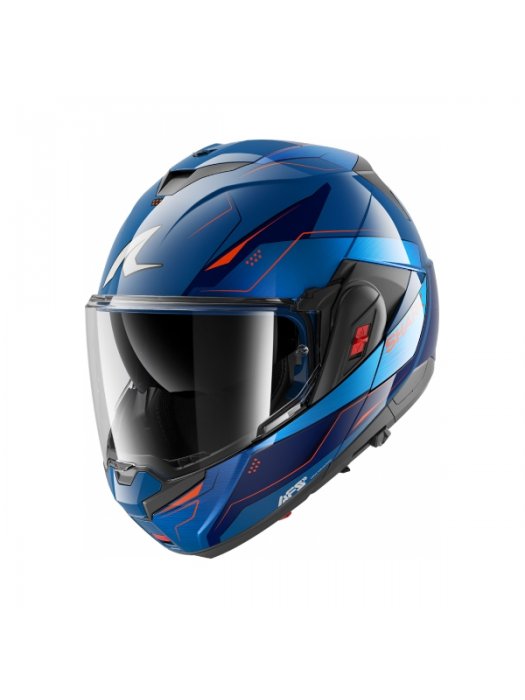 Каска Oxo Mekarium Blue Chrom Orange