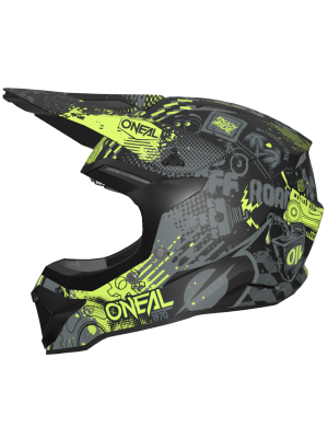 Детска каска O'NEAL 1SERIES VIBRANT BLACK/NEON YELLOW V.26