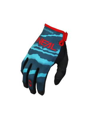 Мотокрос ръкавици O'NEAL MAYHEM WILD BLUE/RED DS V.25