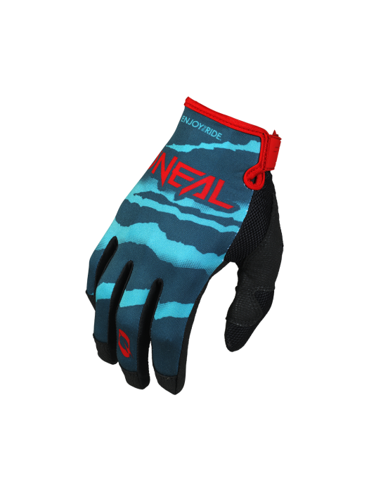 Мотокрос ръкавици O'NEAL MAYHEM WILD BLUE/RED DS V.25