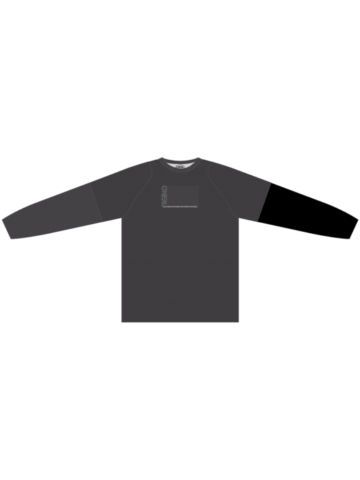 Вело джърси O'NEAL ELEMENT FR PLAIN GRAY/BLACK