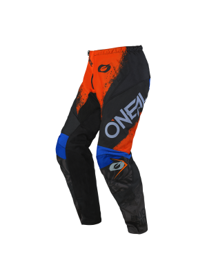 Мотокрос брич O'NEAL ELEMENT SHOCKER BLACK/ORANGE V.25
