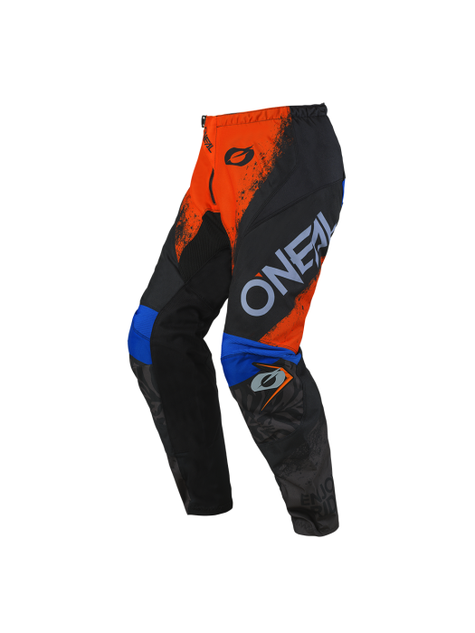 Мотокрос брич O'NEAL ELEMENT SHOCKER BLACK/ORANGE V.25