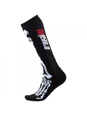Детски термо чорапи O'NEAL PRO MX XRAY BLACK/WHITE