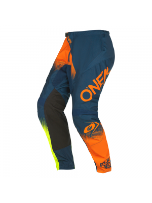Мотокрос брич O’NEAL ELEMENT RACEWEAR V.22 BLUE/ORANGE/NEON YELLOW