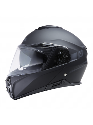 Отваряема каска M-SRS SOLID MATT V.22 BLACK