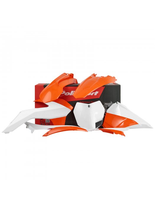 Пластмасов Enduro Standard кит Polisport за KTM  EXC/ EXC-F/XC-W/ XCF-W-2014-16 Orange OEM