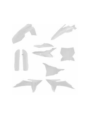 Пълен кит пластмаси подходящ за KTM SX85 25-26 бял