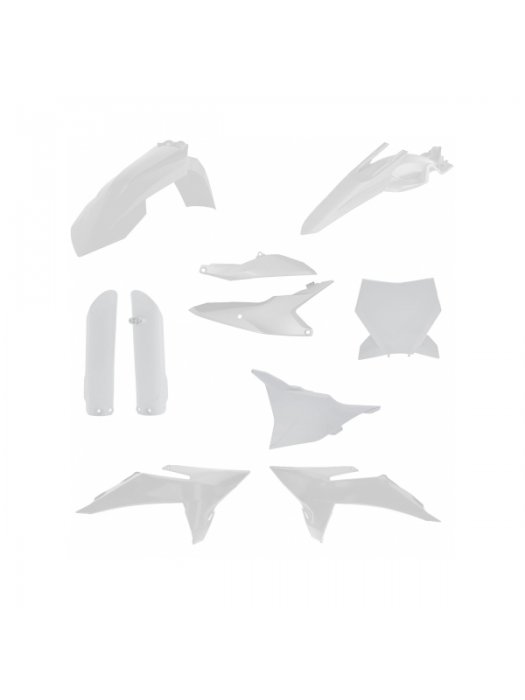 Пълен кит пластмаси подходящ за KTM SX85 25-26 бял
