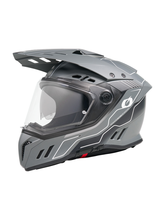Ендуро каска O'NEAL SIERRA RS ECHO BLACK/GRAY V.26