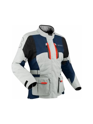 Дамско яке Siberia Grey/Blue/Red
