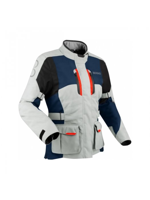 Дамско яке Siberia Grey/Blue/Red