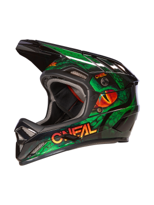 Вело каска O'NEAL BACKFLIP VIPER V.23 BLACK/GREEN