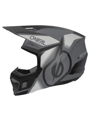 Мотокрос каска O'NEAL 3SERIES VISION BLACK/GRAY V.24