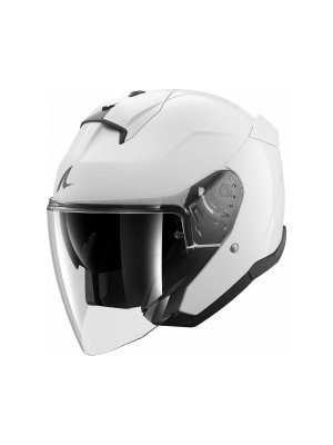 Каска Skwal Jet Blank Pearly White