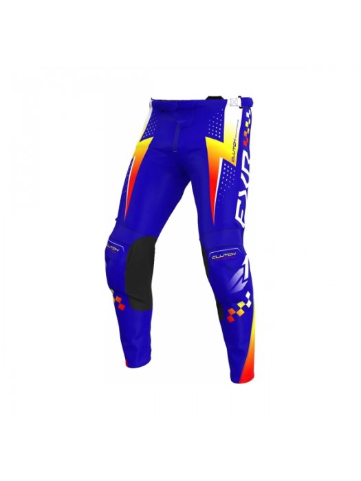 Детски панталон Clutch MX26 Royal Yellow Red