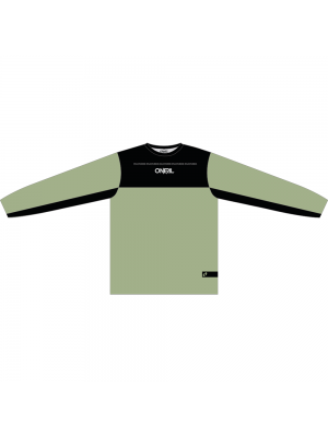 Вело джърси O'NEAL ELEMENT FR HYBRID BLACK/MINT V.26