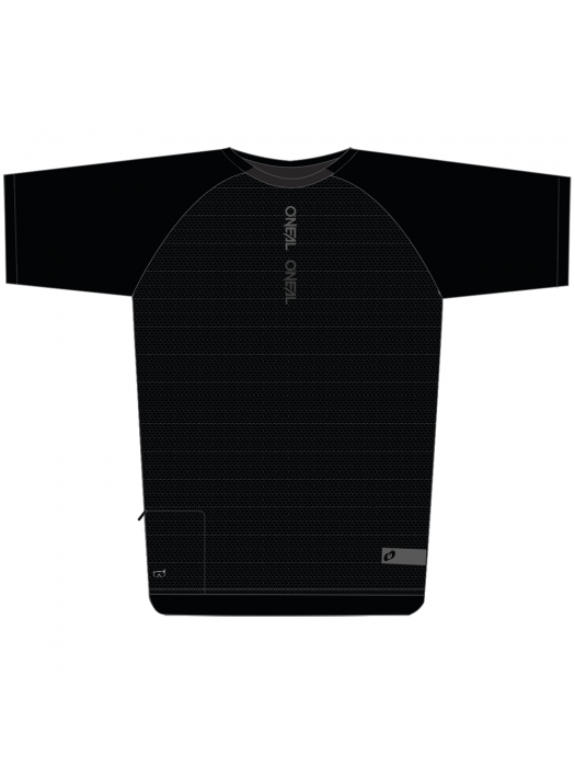 Вело тениска O'NEAL PIN IT BLACK V.26