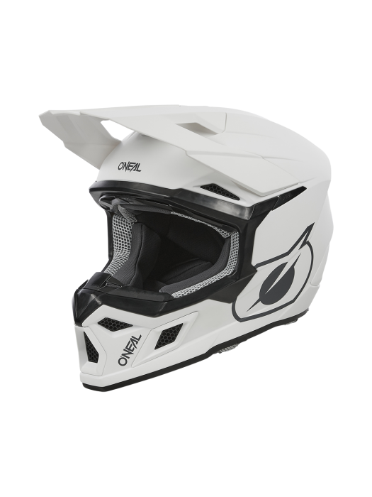 Мотокрос каска O'NEAL 3SERIES SOLID WHITE V.24