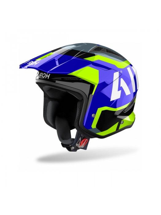 Каска TRR II Jupiter Blue/Yellow Gloss