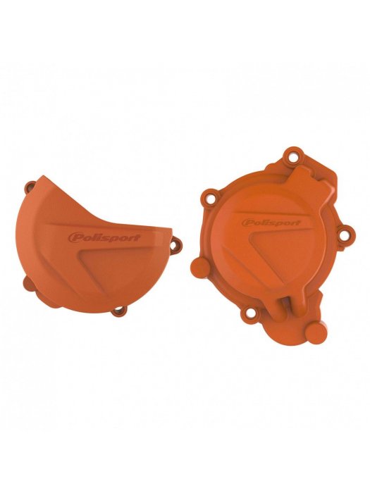 Комплект предпазители за двигател KTM XC/SX 125/200 2016-18 HUSQ TC 125 2016-18 ORANGE