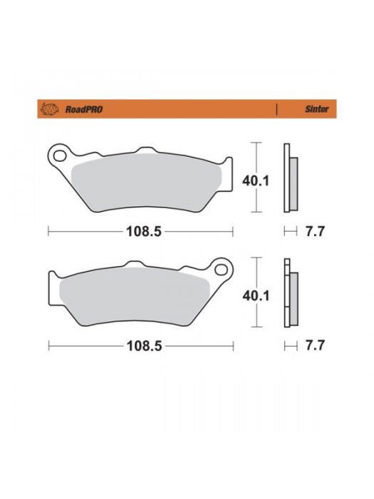 Накладки предни 403301