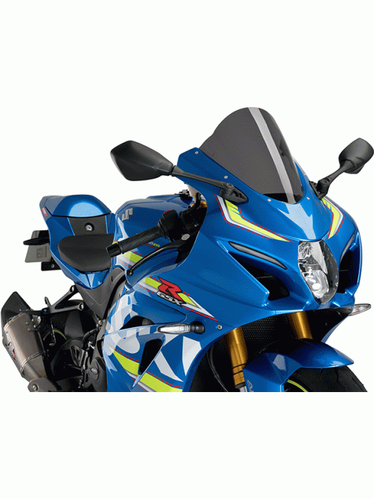 Слюда R-Racer Suzuki GSX-R1000 / GSX-R1000R 17-21 Dark Smoke