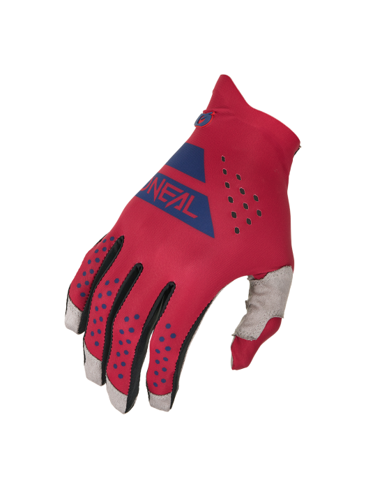 Мотокрос ръкавици O'NEAL PIN IT SLIP ON RED/BLUE V.26