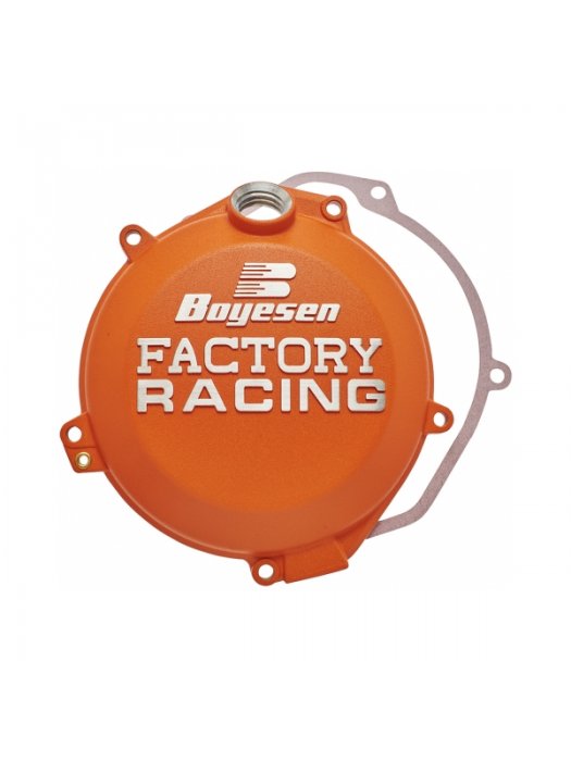 Factory Racing капак съединител KTM SX125-150 16-22, EXC150 22-23; Husqvarna TC125 16-22 оранжев