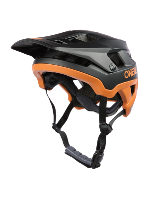 Вело каска O'NEAL DEFENDER BLACK/ORANGE V.25