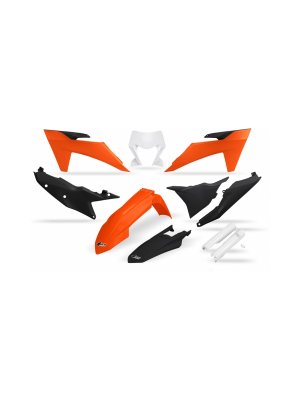 Комплект пластмаси KTM EXC/EXC-F 24-25 Оранжев